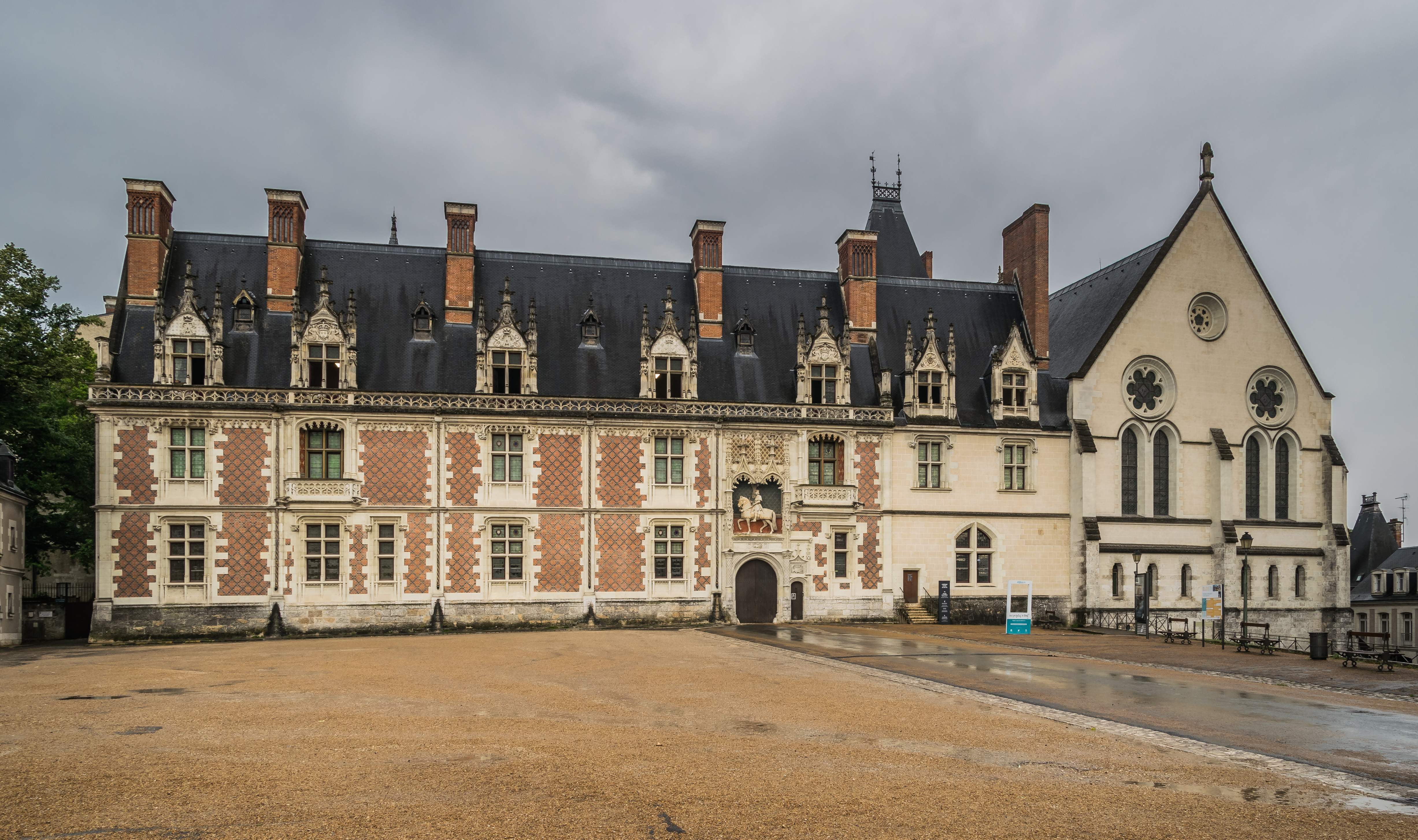 Château de Blois – aile François Ier — château à Blois, Loir-et-Cher, façade, classé mh