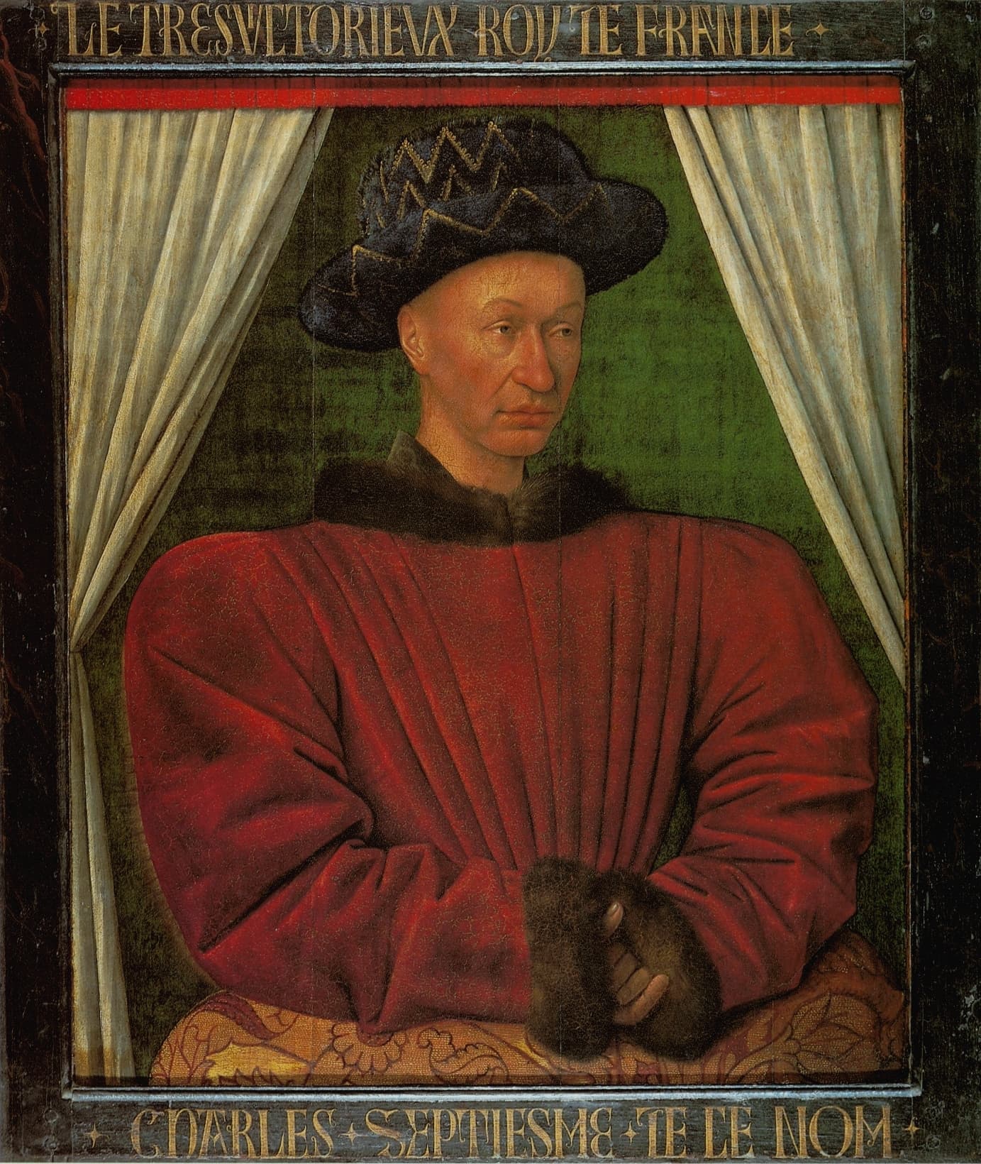 Portrait de Charles VII — Le très victorieux roi de France