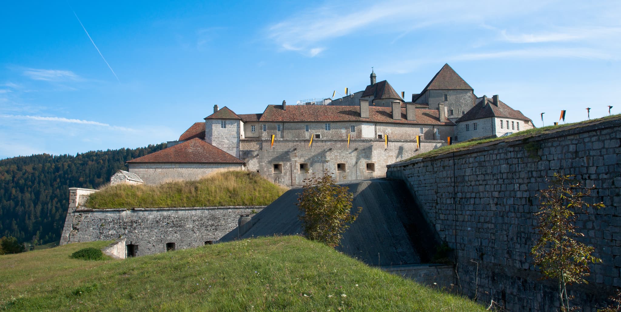 Château de Joux (La Cluse-et-Mijoux) Château de Joux — château à La Cluse-et-Mijoux, Doubs, façade, classé mh
