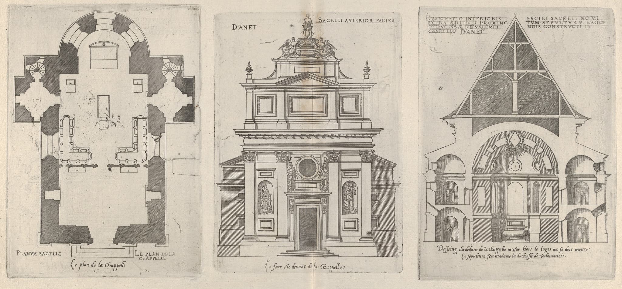 Chapelle du château d'Anet (Anet) Chapelle du château d'Anet — édifice religieux à Anet, Eure-et-Loir, intérieur, classé mh